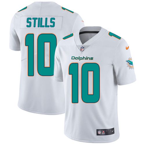 Men Miami Dolphins #10 Kenny Stills Nike White Limited NFL Jersey->miami dolphins->NFL Jersey